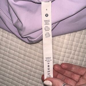 Lululemon Athletica Lavender Leggings